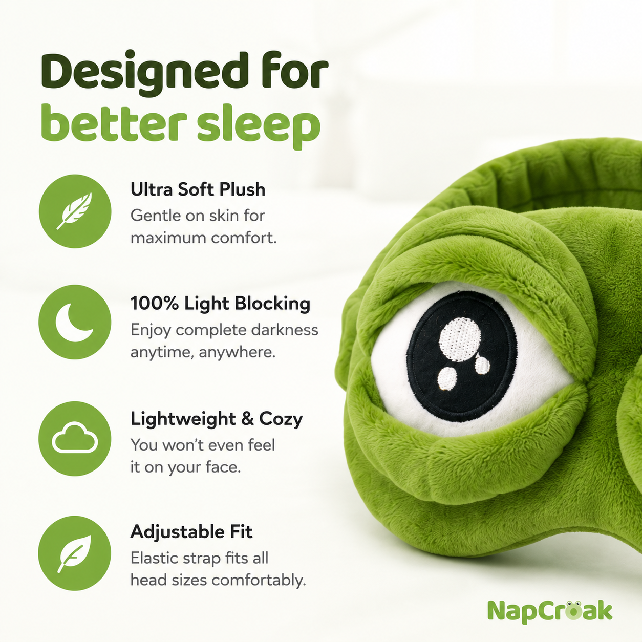 NapCroak™ | Sleep Deeper. Wake Better